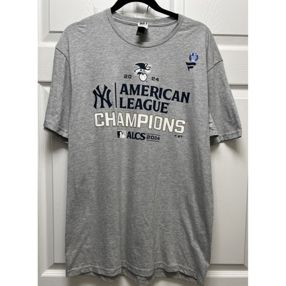 New York‎ Yankees American League Champions SHIRT 2024 New Sz Lg
